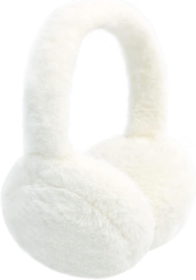 Kids Winter Earmuffs Baby Warm Ear Muff Girls Cute Furry Ear Warmers Boys Foldable Ear Covers for Cold Weather