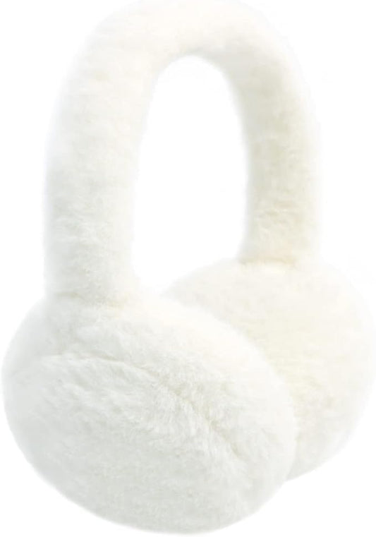 Kids Winter Earmuffs Baby Warm Ear Muff Girls Cute Furry Ear Warmers Boys Foldable Ear Covers for Cold Weather