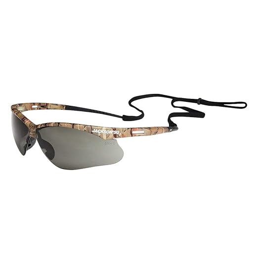 Jackson Safety SG Safety Glasses - Eye Protection for Men & Women - ANSI Z87.1 - Pack of 12 (Multiple Styles)
