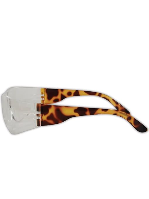 MAGID Colored Temple Mini Myst Safety Glasses, 1 Pair, Y12641C