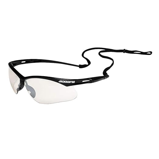 Jackson Safety SG Safety Glasses - Eye Protection for Men & Women - ANSI Z87.1 - Pack of 12 (Multiple Styles)