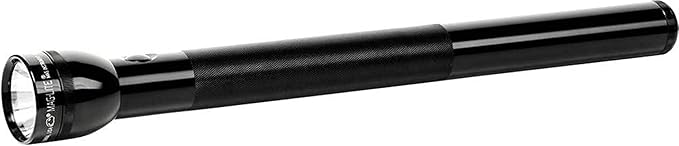 Maglite ML300L LED 6-Cell D Flashlight, Black