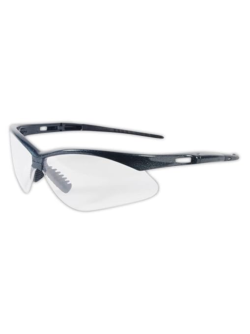 MAGID Wraparound Safety Glasses | Hard Coated Lightweight Sporty Designed Safety Glasses with a Soft TPR Nose Pad and Temple Tips (144 Pair)