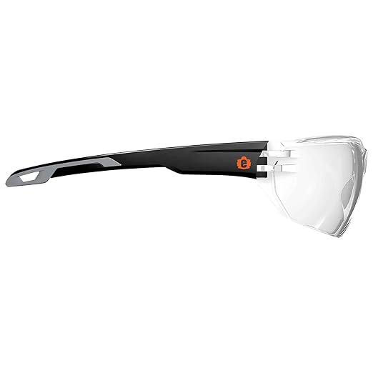 Ergodyne Skullerz VALI Anti Scratch Safety Glasses, Anti-Fog, ANSI z87.1