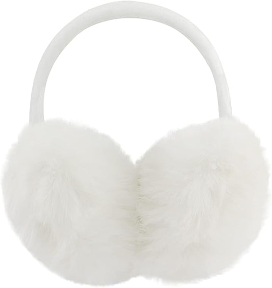 POXIMI Women Winter Earmuffs Girl Ski Adjustable Ear Covers for Cute Bow Ear Warmer Outdoor Earmuff Fleece Lining