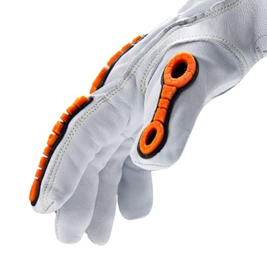 HexArmor Cut and Heat Resistant Impact Protection Leather Work Gloves | Chrome SLT ® Series 4060 | XX-Large