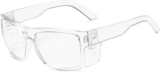 TransitionSafetyGlaseswith ANSI Z87+ImpactApproved Wraparound&Anti Bluelight UV400