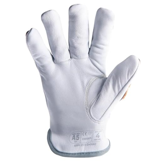 HexArmor Cut and Heat Resistant Impact Protection Leather Work Gloves | Chrome SLT ® Series 4060 | XX-Large
