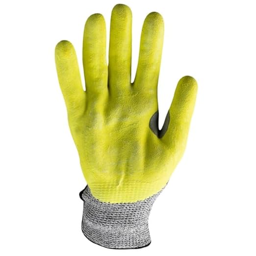 HexArmor Cut-Resistant Impact Protection Nitrile Palm Work Gloves | Rig Lizard® Series 2092 | Medium