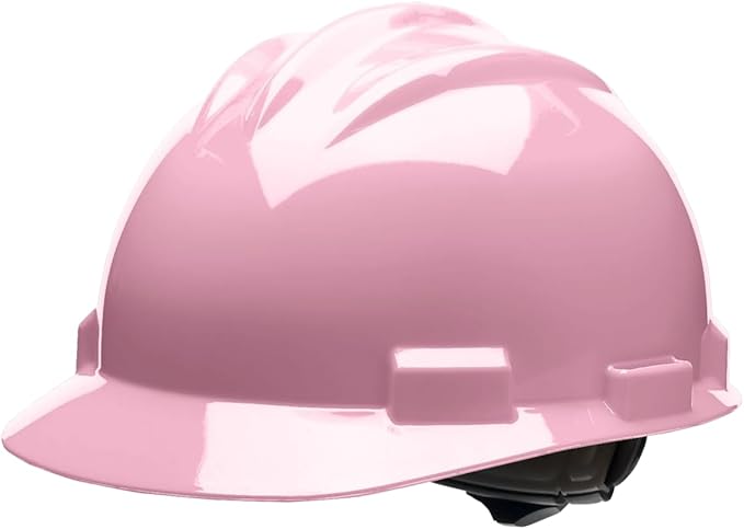 Bullard 3-Rib S61 Cap Style Safety Hard Hat with 4-Point Ratchet Suspension and Cotton Brow Pad