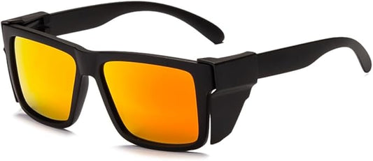 Polarized SafetyGlassesZ87 UV400 WorkSunglasses for men ConstructionCarpentryCyclingDIY&Light Industrial Use