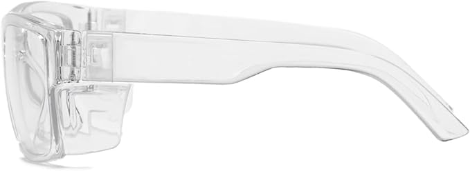 TransitionSafetyGlaseswith ANSI Z87+ImpactApproved Wraparound&Anti Bluelight UV400