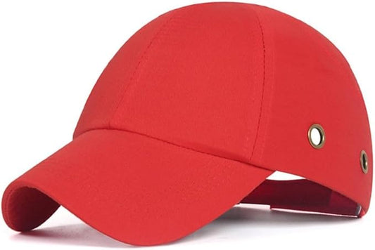 Baseball Bump Cap, Safety Hard Hat Style Comfortable Lightweight Head Protection Cap Adjustable Four Vents Protective Hat for Men Women