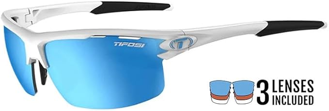 Rivet Sport Sunglasses, Ideal For Cycling, Golf, Pickleball, Running And Tennis