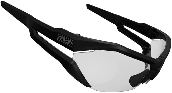 Mechanix Wear: Vision Type-V Safety Glasses with Advanced Anti Fog, Scratch Resistant, Half Framed Protective Eyewear, Lightweight Glasses with Adjustable Arms and Nose (Clear Lens)