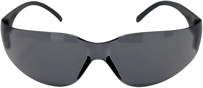 BISON LIFE Full Color Safety Glasses | One Size, Adult, Youth, Full Color Polycarbonate Lens and Temple, Black, 96 Pairs