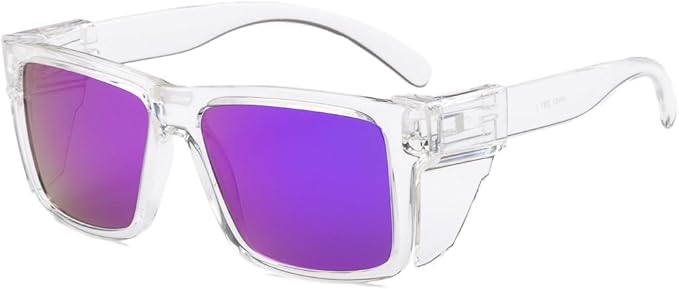 Polarized SafetyGlassesZ87 UV400 WorkSunglasses for men ConstructionCarpentryCyclingDIY&Light Industrial Use