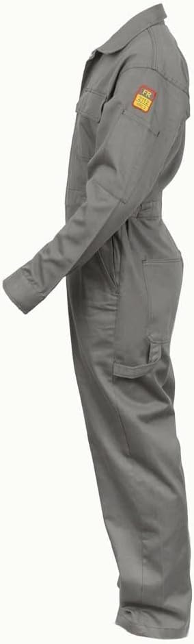 Flame Resistant FR Coverall - 88% C / 12% Nylon - 7oz