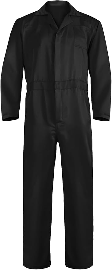 Navy Blue Adult Jumpsuit Coveralls Halloween Costume for Men Jumpsuit Horror Killer Costume Mechanic Work Uniform