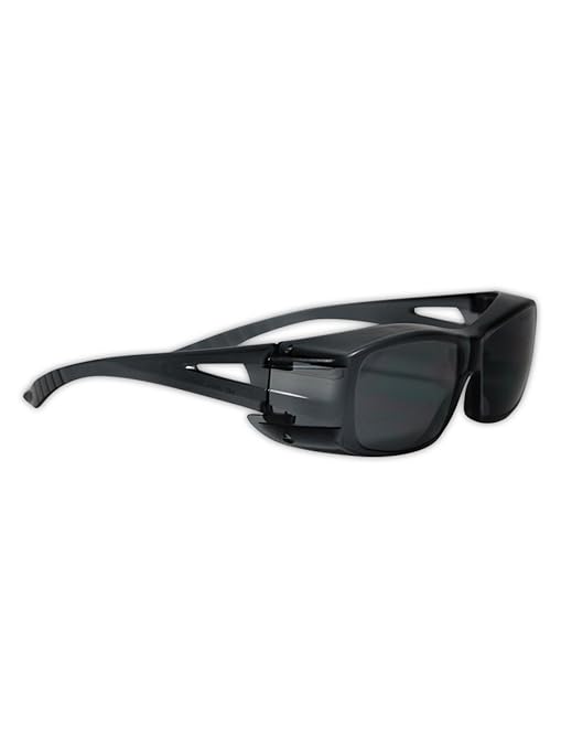 MAGID OTG Polycarbonate Visitor Safety Glasses, 12 Pairs, (Y22)