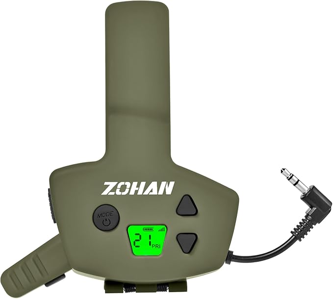 ZOHAN EM054 Electronic Shooting Ear Protection with Sound Amplification, Slim Active Noise Reduction Earmuffs for Gun Range
