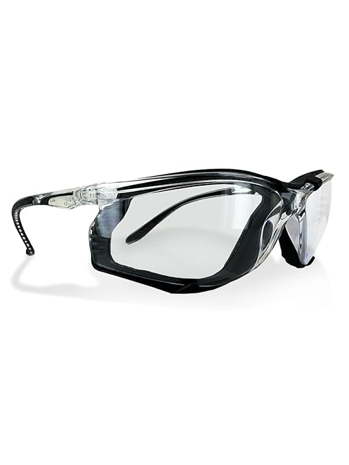 MAGID Gemstone Onyx Sporty Foam Lined Safety Glasses, 2 Pairs, (Y84)