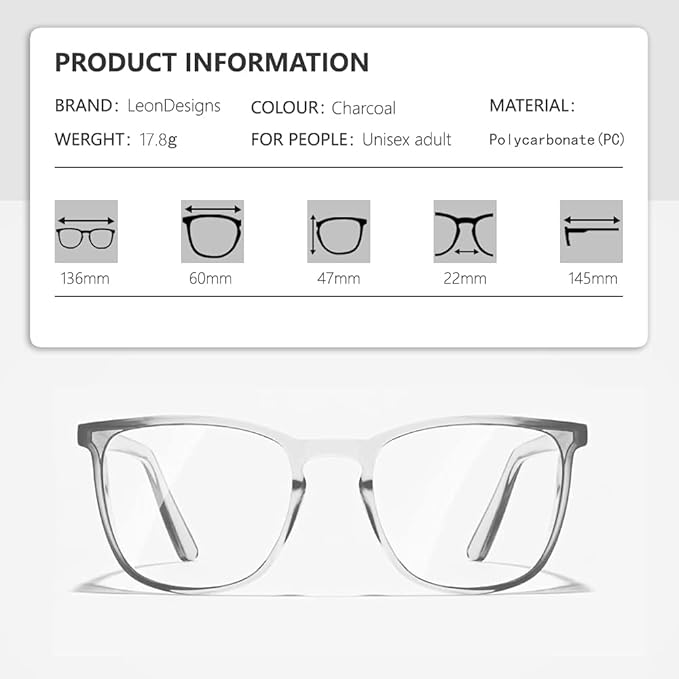 Safety Glasses Anti-Fog Goggles Z87.1 Blue Light Blocking Anti-Dust UV Protection Glasses For Men Women (Square black1)