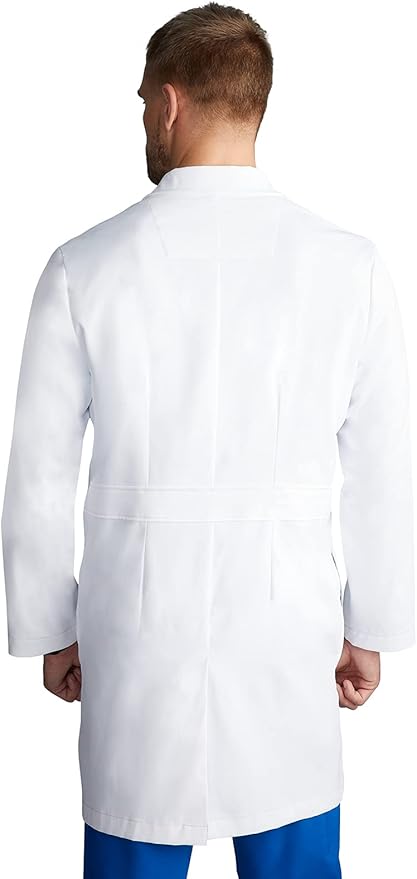 Healing Hands Lab Coat for Men's Luke Labcoat With 5 Pockets & 2-way Stretch Fabric 5151