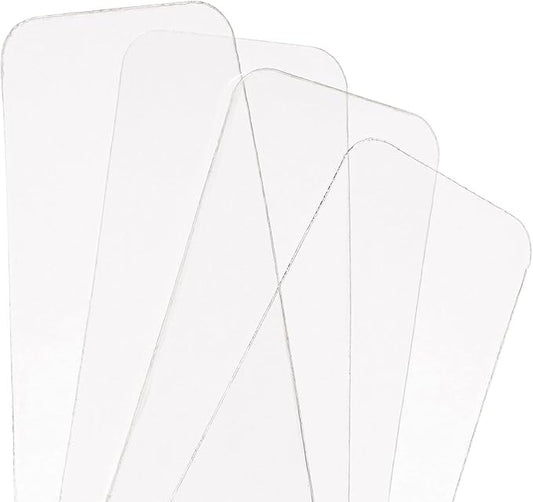 MIRA SAFETY M PROFILM Peel Off Lens Cover Visor Protectors for Full Face Respirator (4 Layer Clear)