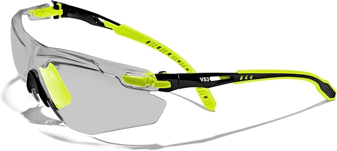 OPTIFENSE™ VS3 Anti Fog, Premium CLEAR/TINTED Safety Glasses, ANSI Z87+ (Click for frame/lens option)