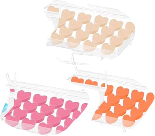 Ultra-Soft Noise Cancelling Sleeping Ear Plugs - Moldable Silicone，Wear Comfortable Noise Repairing Ear Plugs,Reusable,for Adults, Kids and Swimming (Color 2, Heart-Shaped)