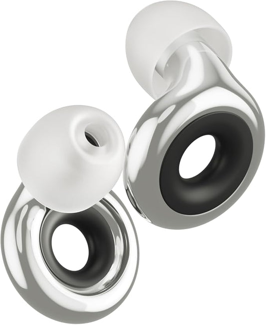 Loop Experience 2 Plus Ear Plugs – Stylish Certified Hearing Protection for Concerts & Festivals, Live Events, Sports, DJs & Nightlife – 17dB Noise Reduction, (High-Fidelity) + Mute for extra coverage