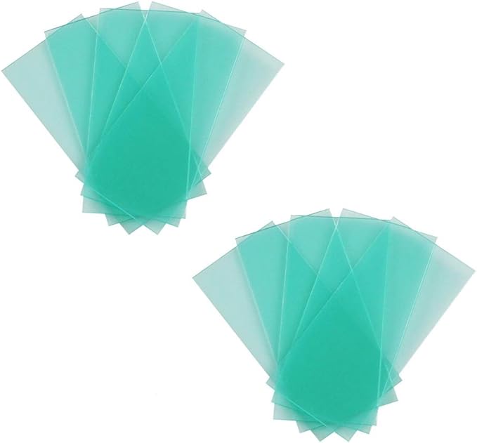 0-PACK automatic variable light welding protection lens replacement 4x2 inch (101mm x 50mm) transparent cover lens cover