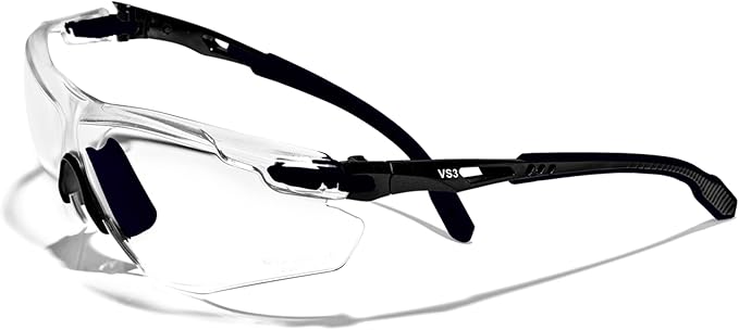 OPTIFENSE™ VS3 Anti Fog, Premium CLEAR/TINTED Safety Glasses, ANSI Z87+ (Click for frame/lens option)