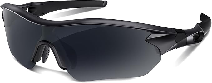 Polarized Sports Sunglasses for Men Women Youth Baseball Running Fishing Tennis Golf Cycling Driving Motor TAC UV400 TR90
