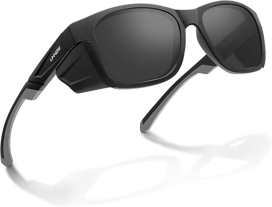 UKNOW Safety Glasses - Anti Fog Lenses - Eye Protection with Side Shields - ANSI Z87.1 Protective Eyewear - UV Protection