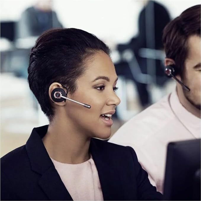 Jabra Engage 75 SE (Second Edition) Wireless Headset, Convertible – Telephone Headset with Industry-Leading Wireless Performance, Advanced Noise-Cancelling Microphone, All Day Battery Life - Black