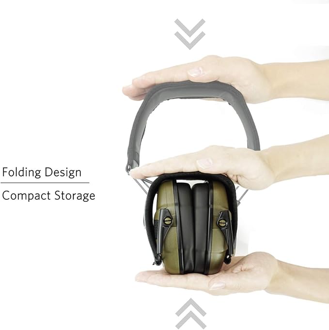 GUCHO Hearing Protection Ear Muffs,Shooting Range Ear Protection for Hunting Mowing