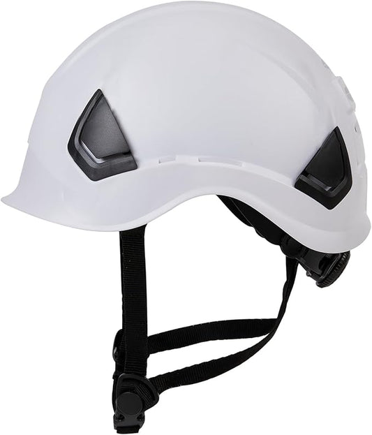 SRSAFETY Full Brim Hard Hat Carbon Fiber Design 6 Point Adjustable Ratchet Suspension OSHA Approved ABS Work Helmet for Men&Women ANSI Z89.1 Type I Class C