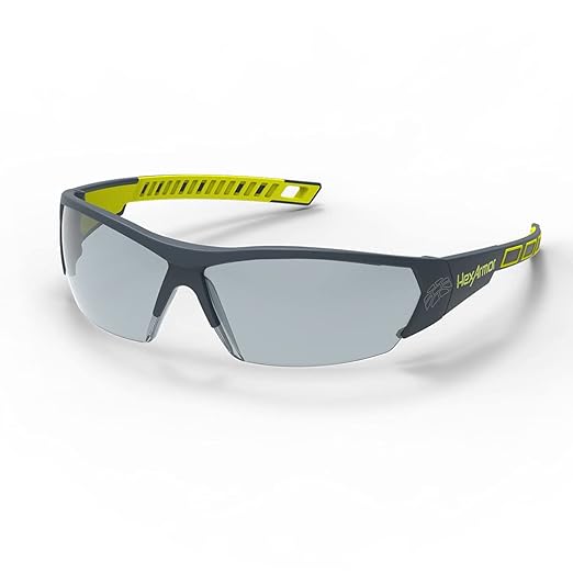 HexArmor MX250 Variomatic Safety Glasses for Men and Women | Transition Lenses | Anti-Fog | Scratch-Resistant | Metal-Free | Certified ANSI Z87| 100% UV Protected Eyewear