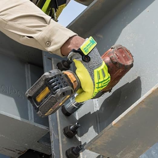 HexArmor Cut-Resistant Impact Protection Nitrile Palm Work Gloves | Rig Lizard® Series 2092 | Medium