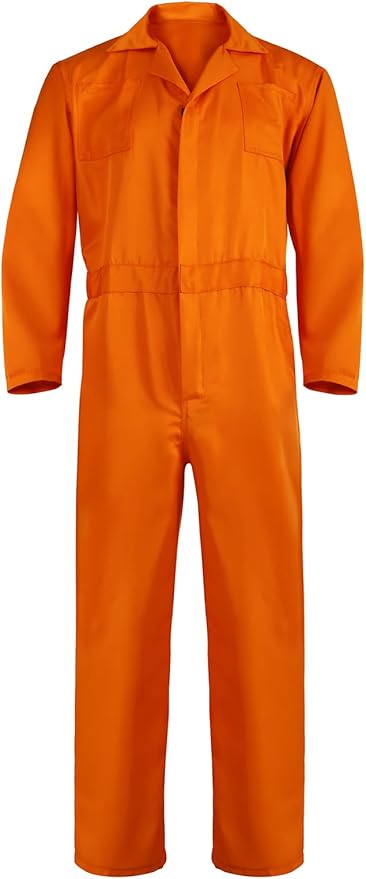 Navy Blue Adult Jumpsuit Coveralls Halloween Costume for Men Jumpsuit Horror Killer Costume Mechanic Work Uniform