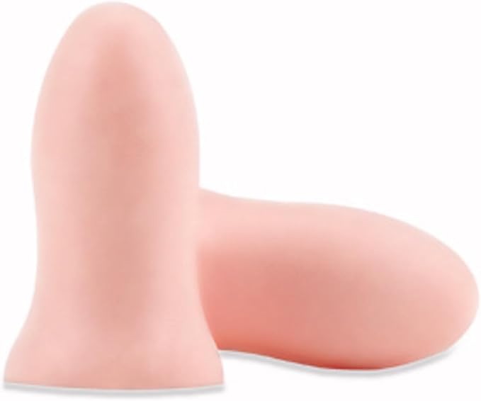 Soft Foam Earplugs 50 Pair,32dB Highest NRR for Noise Reduction,Safety Hearing Protection Ear Plugs Contoured for Comfort Slow Rebound,Tapón para el oído,Slim Waist (Pink, Normal)