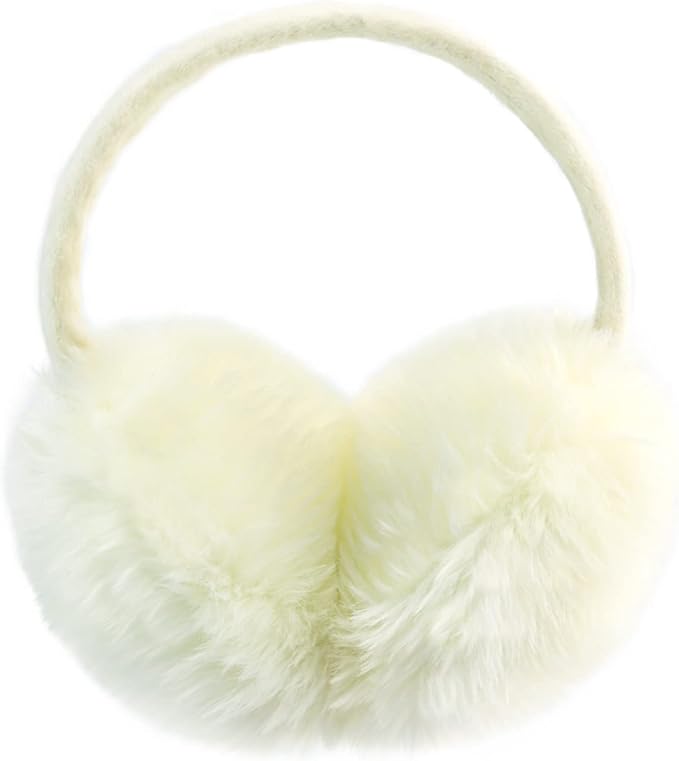 POXIMI Women Winter Earmuffs Girl Ski Adjustable Ear Covers for Cute Bow Ear Warmer Outdoor Earmuff Fleece Lining
