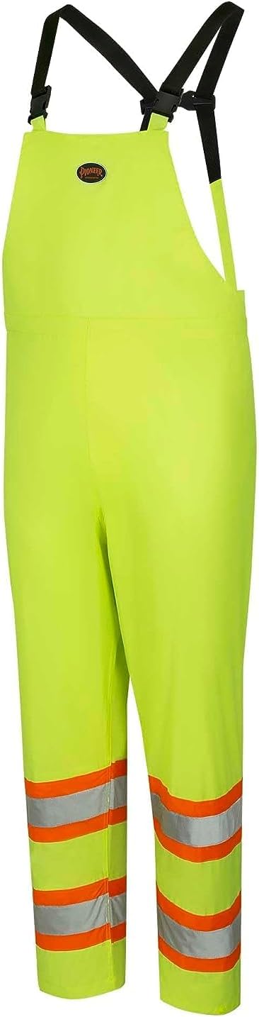 Pioneer Hi Vis Lightweight Waterproof Safety Rain Suit - Reflective Work Rain Gear for Men and Women