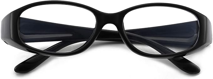 Dollger Safety Glasses Anti Fog Blue Light Blocking Glasses UV400 Protection Eyeglasses Anti Pollen Saftey Goggles (Black)