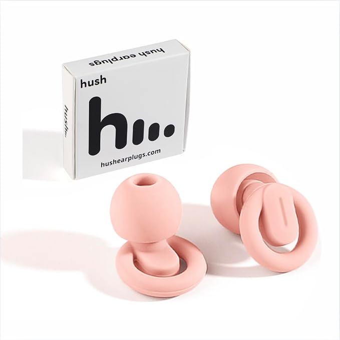 – Reusable Noise-Reducing Earplugs for Sleep, Focus, Work, Travel, Parenting & Sensory Relief | 21dB Hearing Protection (Pink, Extra Small, Small, Medium, Large)