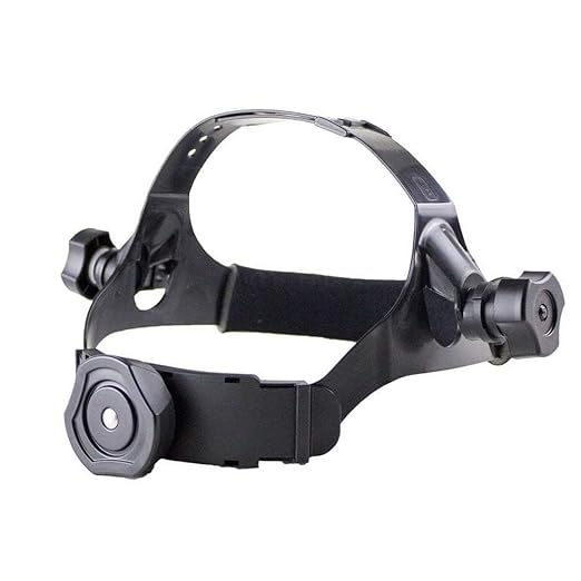 Sellstrom DP4 Face Shield - Lightweight Mask with High Impact Crown & Ratchet Headgear for Work, Grinding, Plasma/Flame Cutting - ANSI Z87.1 - Clear Anti Fog Polycarbonate Window - UV/IR Flip Up Visor