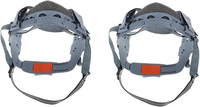 2pcs Construction Helmet Suspension Replacement Safety Hat Lining Men Hard Hat Insert Sturdy Liner for Comfort