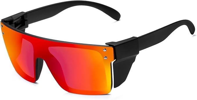 Polarized Sunglasses for Men Women Impact Resistance Z87.1safety UV400 Protection light weight for Workers
